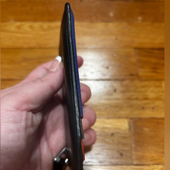 Auth Loewe Colorblock Card Holder in Leather - Picture 5 of 5